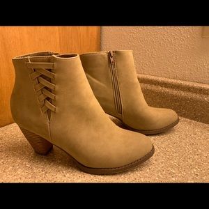Just Fab boots. Size 8.5. Worn twice